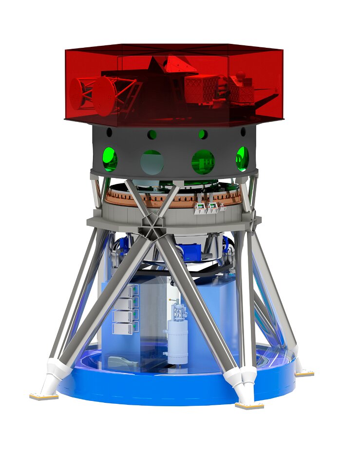 Rendering of the MICADO instrument