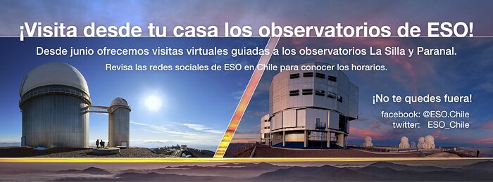 Imagen promocional visita virtual al Observatorio Paranal