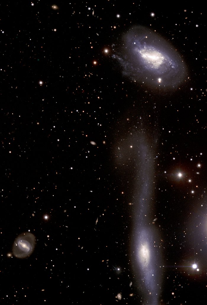 The hooked galaxy and its companion