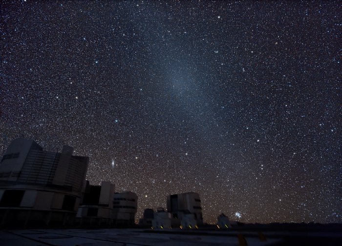 Gegenschein above the VLT *