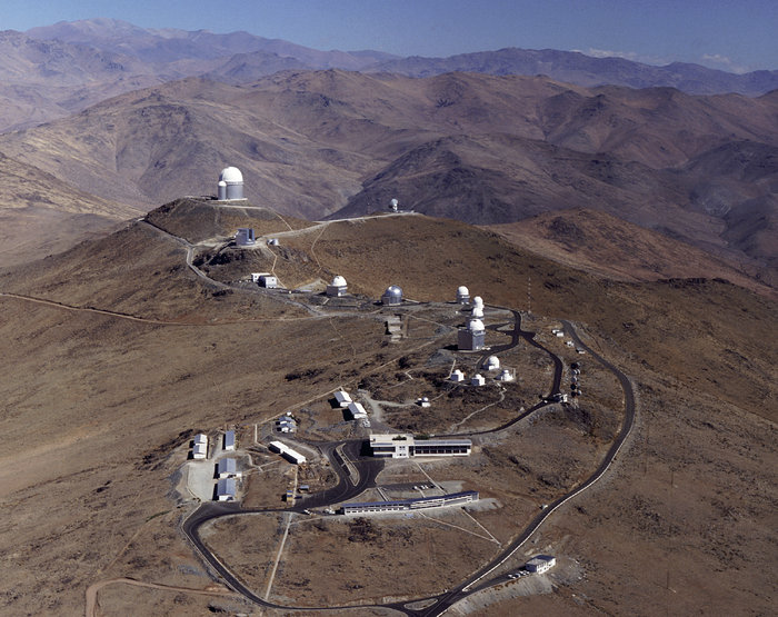 La Silla aerial view