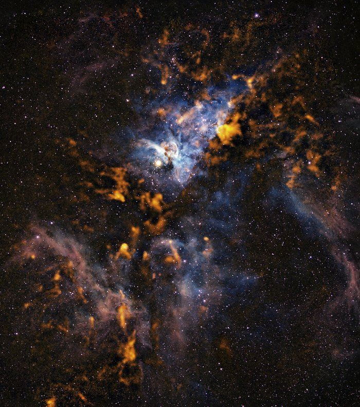 Le fredde nuvole di Carina