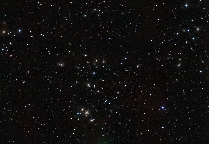 VST image of the Hercules galaxy cluster