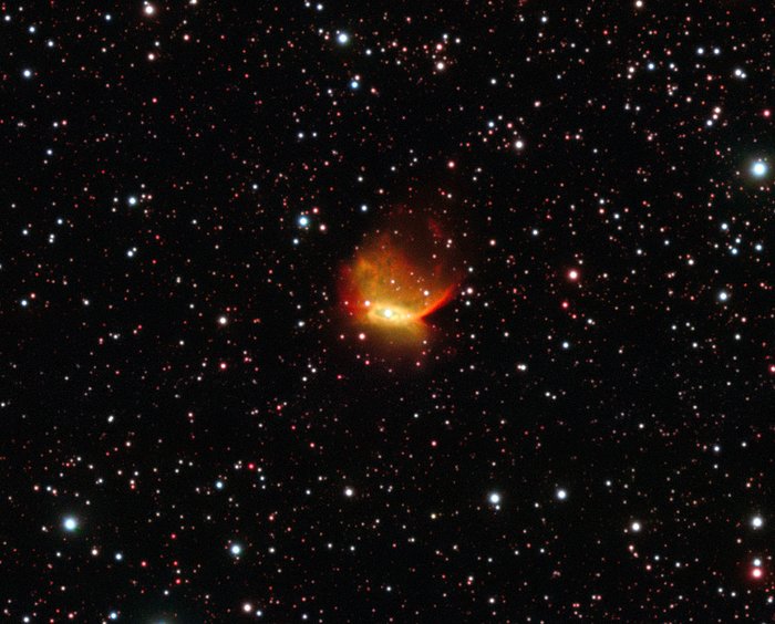 Imagem VLT da nebulosa planetária Henize 2-428