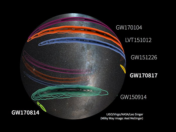 Virgo ayuda a localizar señales de ondas gravitacionales