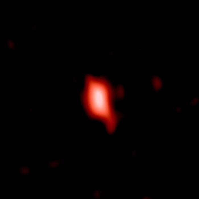 ALMA – pozorování vzdálené galaxie MACS 1149-JD1