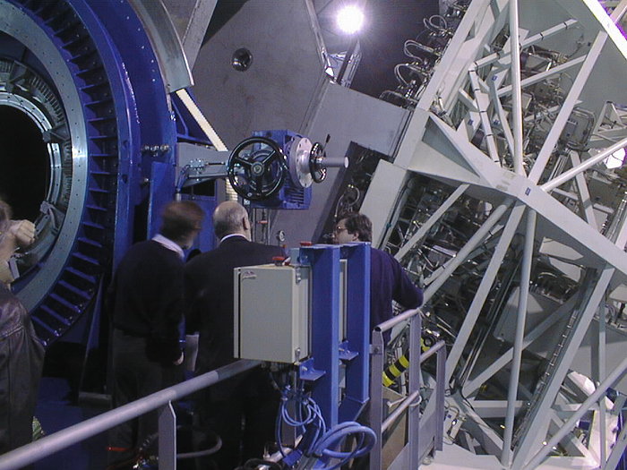 Portuguese Minister of science at Paranal