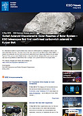 ESO — Descubierto un asteroide exiliado en la periferia del Sistema Solar — Science Release eso1814es