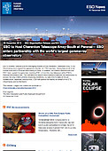 ESO — ESO bliver vært for gammateleskopet CTA ved Paranal — Organisation Release eso1841da