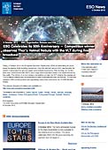 ESO Organisation Release eso1238fi - ESO juhlii 50-vuotissyntymäpäiväänsä — Kilpailun voittaja havaitsee Thorin kypärä -sumua VLT-teleskoopilla suorassa lähetyksessä