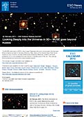 ESO — Een diepe 3D-blik in het heelal — Science Release eso1507nl-be