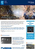 ESO — Un luxuriant paysage de nouvelles étoiles — Photo Release eso1510fr