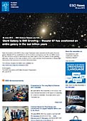 ESO — Riesige Galaxie weiterhin am Wachsen — Science Release eso1525de-ch
