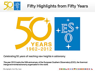 ESO50: Fifty highlights from fifty years