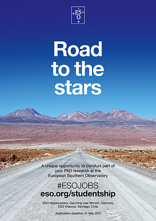 Poster: ESO Studentship 2017