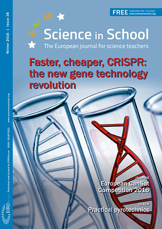 Science in School: Issue 38 - Winter 2016