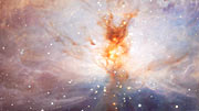 Paneo de VISTA sobre la Nebulosa de La Llama