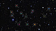 Zoom sulle galassie adolescenti dell'Universo lontano