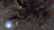Panning across the dark nebula Barnard 59