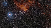 Zoom auf den Sternhaufen NGC 3572