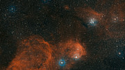 Zoom sur le brillant amas ouvert NGC 3293 