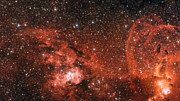 Zoom a la formación de estrellas en la zona austral de la Vía Láctea
