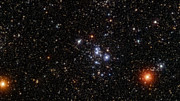 Zoom na direção do enxame estelar Messier 47