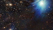 Zoom sur la nébuleuse en réflexion IC 2631