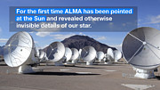 ESOcast 92 Light: O ALMA começa a observar o Sol