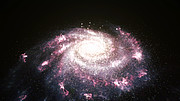 Supermassereiches Schwarzes Loch wird durch kosmische Qualle gefüttert