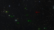La stella di Barnard nei dintorni del Sole