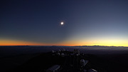 Time-lapse do eclipse total do Sol de 2019, Observatório de La Silla