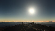 Vídeo em tempo real do eclipse total do Sol de 2019, Observatório de La Silla