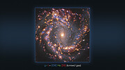 Video med flere kig på galaksen NGC 4303 set med VLT og ALMA (med tekster)