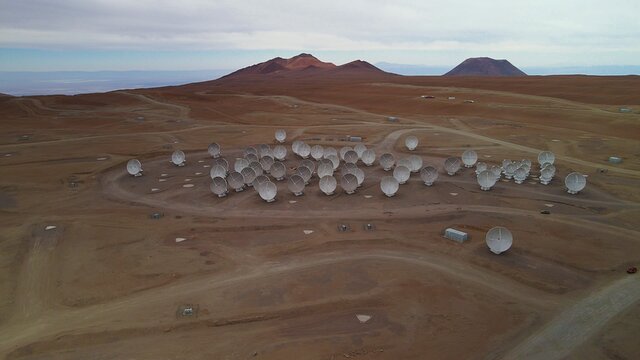 ALMA Observatory aerial view