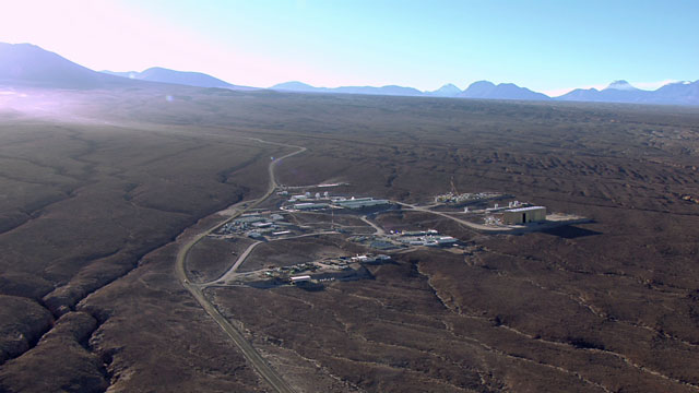 Aerial view of the ALMA OSF - 3