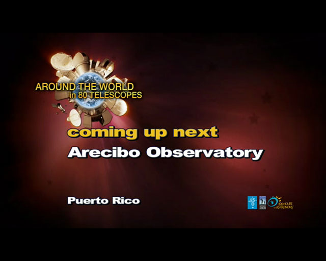 Arecibo Observatory (AW80T webcast)