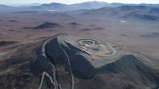 Cerro Armazones drone footage