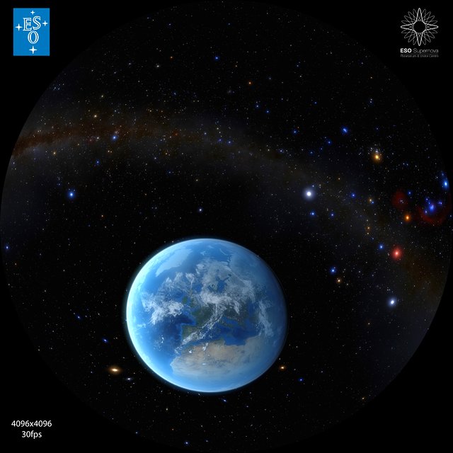 Zooming in on the Earth (fulldome)