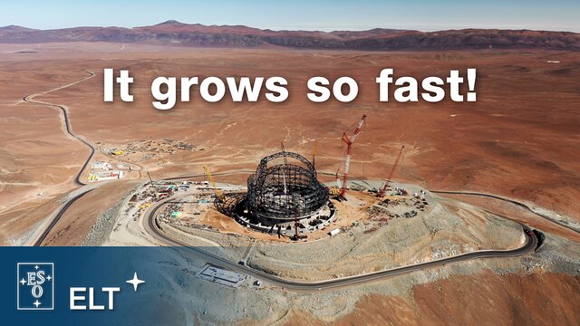World's largest telescope dome takes shape | ELT updates