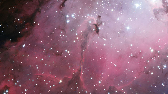 Pan over the Eagle Nebula