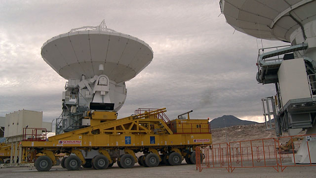 La primera travesía de una antena ALMA al Llano de Chajnantor