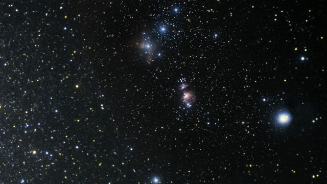 Zooming into VISTA’s infrared view of the Orion Nebula