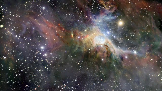3D animation of the Orion nebula