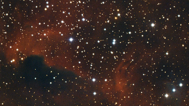 Panorámica sobre parte de la Nebulosa de la Gaviota