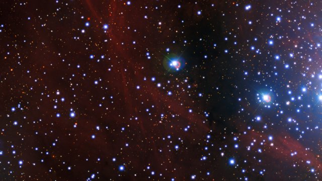 Uno sguardo da vicino all'ammasso stellare NGC 3293