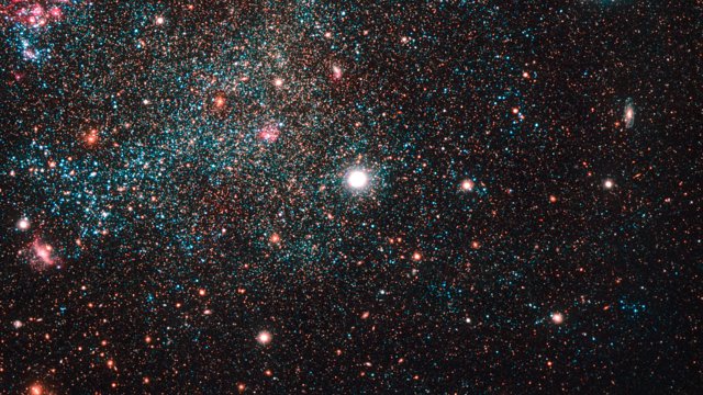 Dwergstelsel IC 1613 onder de loep