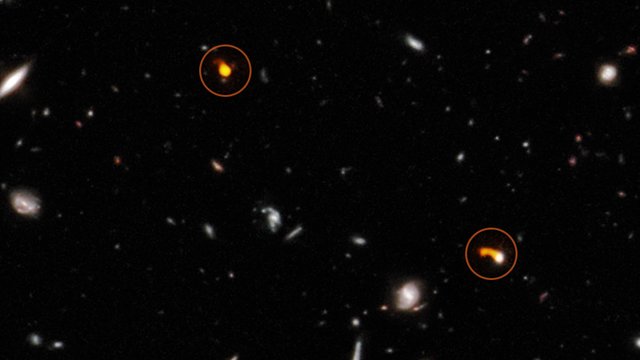 ALMA zkoumá Hubbleovo ultrahluboké pole