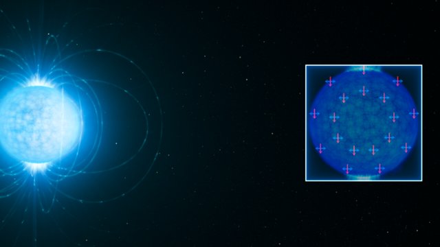 La polarizzazione della luce emessa da una stella di neutroni