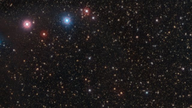 Zoom auf den äu0erst lichtschwachen Neutronenstern RXJ1856.5-3754